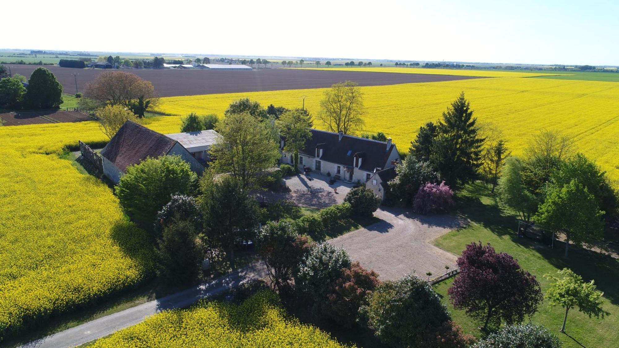 Bed and Breakfast La Bihourderie Azay-sur-Indre Экстерьер фото