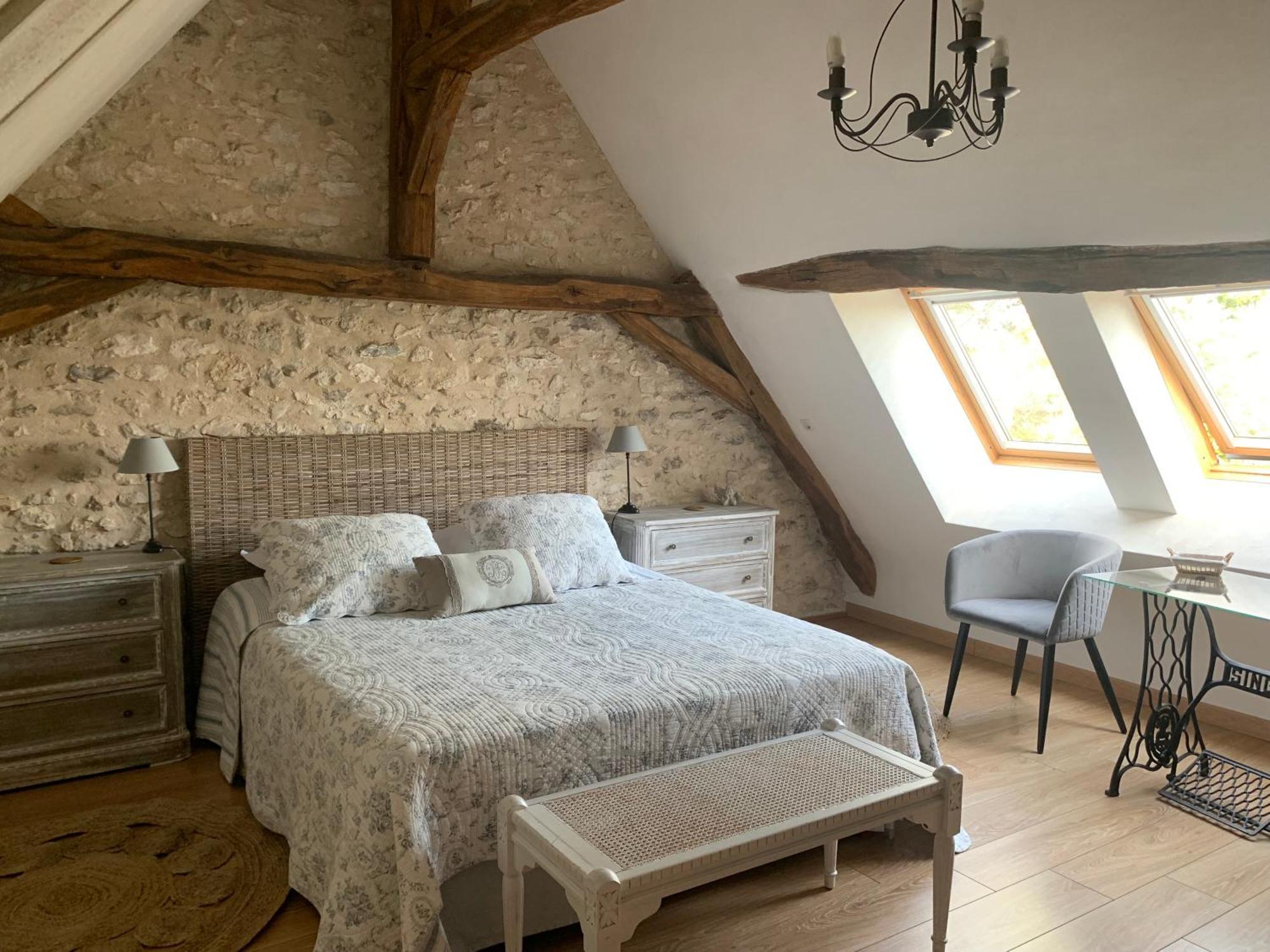 Bed and Breakfast La Bihourderie Azay-sur-Indre Экстерьер фото